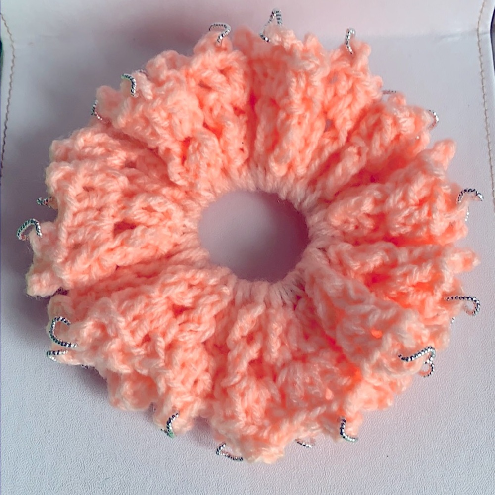 Grandma’s crocheted scrunchy